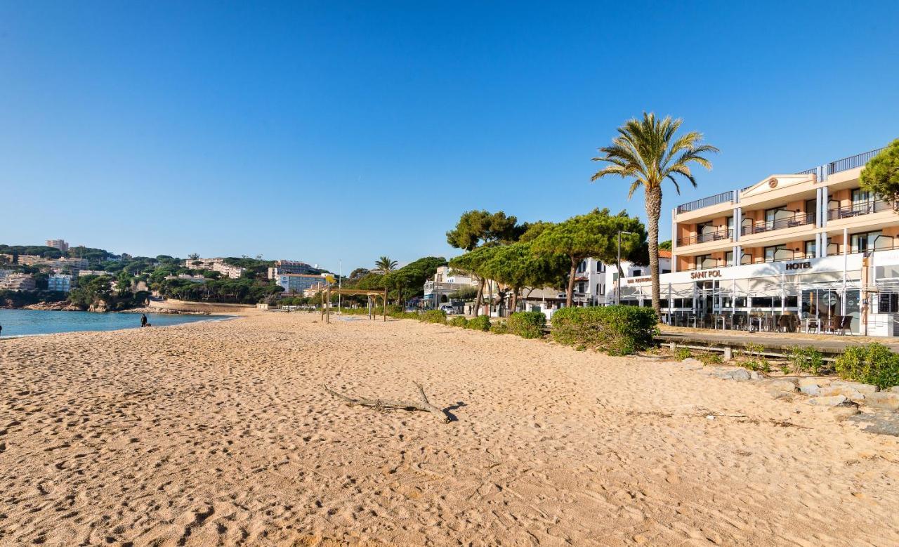 Hotel Restaurant Sant Pol Sant Feliu de Guixols Exterior photo